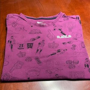 LBJ Nike t shirt size L